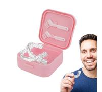 Caso de alineador, caso de retenedor | Estilícono portátil Slim Retener Storage | ÚLTIMO SCAPLA BREPLE, SUMINISTRO ORTODONTAL PARA HOMBRES, MUJERES VIAJES