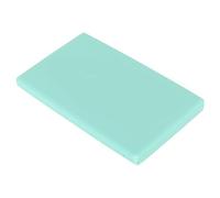 Caso de almacenamiento de aguja magnética Rectángulo Rectángulo pulido Portable Polteador de aguja magnética para principiantes Material de plástico verde claro 11.1 x 6.8 x 1.2cm