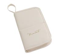 Caso De Cepillo De Maquillaje - Case Cosmética, Kit De Herramientas De Belleza | Soporte De Herramientas De Maquillaje Portátil, Organizador De Roll Up De Cepillos Compactos, Bolsa De Viaje con