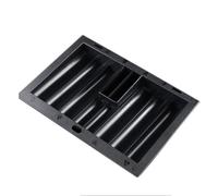 Caso de chip de póker - Pokers Chip Titcher | Bandeja de chips de mesa de póker | Caso de transporte de gama alta | Llevar casos que proporcionan protección completa | Soporte de la mesa de la de