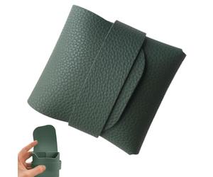 Caso de condón compacto: caja de almacenamiento de viaje discreto, accesorio de bolso pequeño | Contiene de segura 3 4 condones, protección elegante portátil, diseño delgado se ajusta al bolso d