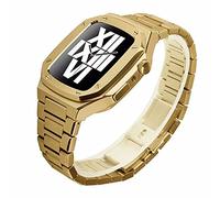 Caso de Correa de Acero Inoxidable para modificación de la Banda 45 mm 44 mm 41 mm MetaKit Set para la Serie 7 6 SE 5 4 3 2 1