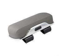 Caso de gafas de coche, ABS Car Glasses Case Portable Sunglasses Holder Driving Visor Car Lens Holder, 18.5x6.5x8.1cm(gris)