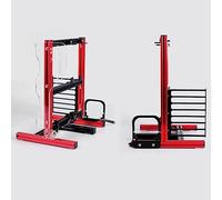 Caso de PC de Aire Abierto, ATX M-ATX/ITX Open Chassis Vertical Mange Vertical Abierto Case de Computadora PC Test Bench Bench Test Platform Chassis Rack (Black) (Rojo)