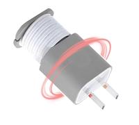 Caso de protección del Cable de Carga: Envoltura ordenada de Cable, Durablle Wire Keeper | Concha de gestión de Silicona, Kit de Paquete de Ahorro de Cables Compacto, Herramienta de Servicios pú