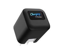 Caso de sili para Anker Nano 45W MAX Caja de protección contra el Polvo del carg Caso de protección Anti-perdida amigable con la Piel para Anker Nano Power Bank 45W (Negro)