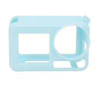 Caso de Silicona para 5 Pro, Negro para 5 Pro con Cap & Lanyard (Blue)