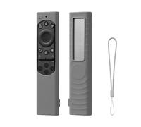 Caso de Silicona para Samsung BN59-01480D/1432A/1455A/1385A Cubierta Protectora de Control Remoto de TV Inteligente, Manga de protección de Silicona a Prueba de Polvo (Gris)