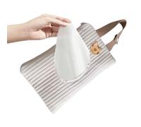 Caso de toallitas de viaje, Case de viajes de toallitas para bebés - Bolsa de viaje para recarga de toallitas de tejido en papel - Bolsa de seda de cochecito de casos de soporte, recipiente de toalla