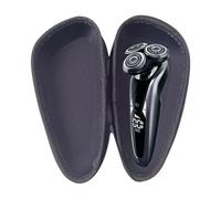Caso De Viaje De Afeitar De Concha Dura - De Transporte De Protección 7x3x2in, con Cremallera Impermeable A Prueba De Golpes | Organizador Portátil para Shaver, Accesorios De Aseo, Artículo
