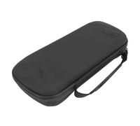 Caso Duro, PU a Prueba de Agua, Cremalleras Duales, Bolsa de Almacenamiento Portátil con Soporte para ROG Ally X 2024 RC72LA, ROG Ally 2023 RC71L (BLACK)