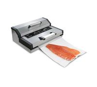 CASO FastVac 4000 - Envasadora al vacío profesional - Soldadura hasta 40 cm de ancho - Potente capacidad de vacío de 20 L/min - Función de marinado - Limpieza fácil - acero inoxidable