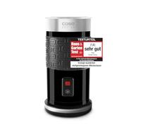 Caso Fomini Crema - Espumador de leche, acero inoxidable, color negro