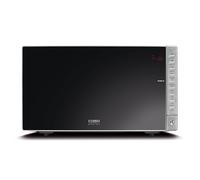 CASO HCMG 25 - microondas 3 en 1 de 900W con grill de 1100W y aire caliente de 2050W - Capacidad de 25L - Plato giratorio Ø 31,5 cm - pantalla digital, frontal espejado - acero inoxidable y negro