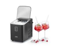 CASO IceChef compacta, máquina de cubitos de hielo, máquina de hielo para encimera para el hogar y la cocina, tanque de agua de 1 litro, hielo en solo 6 minutos, 12 kg de hielo en 24 horas