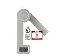 Caso Kitchen Ecostyle - Báscula digital de cocina con energía cinética, no necesita pilas, hasta 5 kg en incrementos de 1 g, extraplana, acero inoxidable 3266