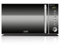 CASO M20 electronic - Microondas con 800W de Potencia - Capacidad de 20L - pantalla digital - frontal espejado - 8 programas automáticos - microondas pequeño - antracita