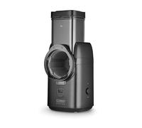 CASO MultiSlicer, 5 en 1 multirallador eléctrico, rallador y rallador de frutas, verduras, queso y más, 5 insertos, parada de seguridad, manejo con un solo toque, compacto y potente, 80 W