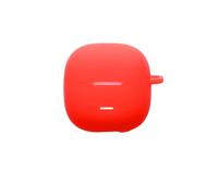 Caso para Auriculares para Redmi Buds 8 Active Cubierta de Auriculares inalámbricos Caso Suave de Silicona Manga Protectora a Prueba de choques (Rojo)
