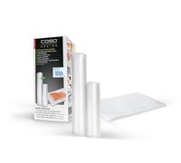 CASO Rollos kit 1 - Kit de Rollos y bolsas de vacío para alimentos Gofradas todo tipo envasadora al vacío | 50 x 20x30cm, 20x600cm, 30x600cm | Aptas para Sous Vide, Sin BPA | 2 Rollos y 50 Bolsas