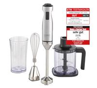 CASO HB 1000 Blender, Acero Inoxidable Latón plástico, 2 Velocidades, Multicolor