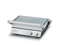 CASO SteakChef - Parrilla doble de contacto, antiadherente, 100-220 °C