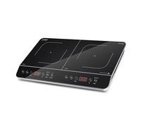 Caso Touch 3500 Placa de inducción, Vidrio cerámico, Negro/Plateado