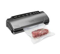 Caso VC 10 Plus Edition - Incluye gran juego de accesorios, costura de soldadura de 30 cm, fuerza de vacío variable, bomba de vacío 9 l/min, gris, plata, 1 unidad