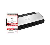 Caso 1382 Envasadora al vacío VC150, 120 W, Acero Inoxidable, Plateado y Negro