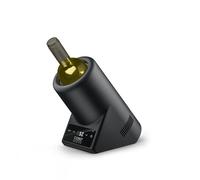 CASO VinoCase Enfriador para botella de vino, champán, etc., temperatura 5 - 18 °C, para botellas de hasta 9 cm de diámetro, funcionamiento silencioso, negro