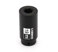 CASOMAN Enchufe de perno de manivela de 19 mm para Honda, enchufe equilibrador armónico, potencia de impulso 3 veces de los enchufes de impacto estándar, CR-MO