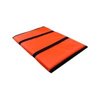 CASOME Esterilla De Pesca Portátil: Impermeable, Acolchada Y Con Base Antideslizante, Plegable Y Fácil De Desenganchar Para Lubina, Trucha, Bagre Y Equipo De Pesca De Río Y Orilla(Orange)