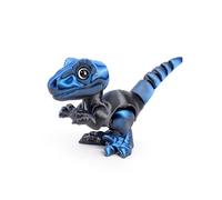 CASOME Figura De Dinosaurio Articulada Impresa En 3D, Modelo De Exhibición Y Decoración De Escritorio Tipo Raptor con Postura Ajustable, Criatura Coleccionable con Articulaciones Móviles(B,S)