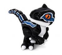 CASOME Linda Figura Articulada De Raptor: Divertido Dinosaurio Impreso En 3D para Escritorio, con Articulaciones Flexibles; Colorida Decoración De Estantería para Oficina Y Habitación(Black)