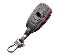 Casos Cubierta Llave Coche Funda Cuero Llave Coche Para Subaru Para Legacy XV Para Forester Para Outback Para BRZ STI Funda Protectora Llave Remota Coche Llave Coche Fundas