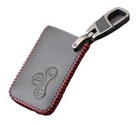 Casos Cubierta Llave Coche Funda Cuero Tarjeta Inteligente 3 Botones para para Clio para Logan para Megane 2 3 RS para Koleos para Scenic para Tarjeta para Estuche Llave Coche Fundas