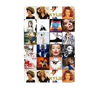 CASOWAT Kylie Singer Minogue - Cartel de metal para pared, pintura de hierro para el hogar, bar, cafetería, dormitorio, póster decorativo de 8 x 12 pulgadas