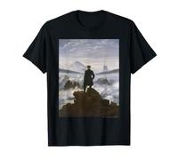 Caspar David Friedrich Wanderer Above The Sea of Fog Camiseta