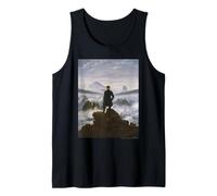 Caspar David Friedrich Wanderer Above The Sea of Fog Camiseta sin Mangas