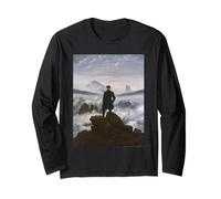 Caspar David Friedrich Wanderer Above The Sea of Fog Manga Larga