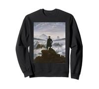Caspar David Friedrich Wanderer Above The Sea of Fog Sudadera