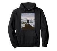 Caspar David Friedrich Wanderer Above The Sea of Fog Sudadera con Capucha