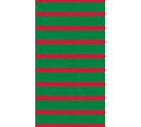 Caspari 11863G Paquete de 15 servilletas para Invitados, Papel, Rojo/Verde