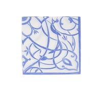 Caspari Algarve - Servilletas de cena de papel y lino, 12 por paquete, color azul