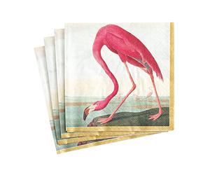 Caspari Audubon Birds Servilletas de Papel para cóctel, 20 por Paquete