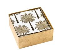 Caspari Grand Palms - Servilletas de papel para cóctel