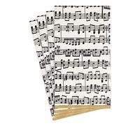 Caspari Inc. Musica - Servilletas Decorativas (Papel, 15 Unidades), diseño de Notas Musicales