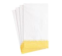 Caspari Linen - Papel de invitado (15 unidades), color amarillo