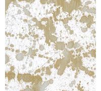 Caspari Recevez con servilletas Tejido/Papel Oro, Tela, Multicolor, 16.5x16.5x0.02 cm