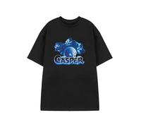 Casper Camiseta Blanca Unisex | Camiseta con gráfico de Fantasma amistoso | Top de Manga Corta para Adultos | Ropa Retro de Dibujos Animados para Hombres y Mujeres